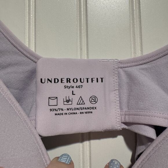 Underoutfit Lilac Purple The Comfort Shaping Bra NEW Size Large - Picture 4 of 6